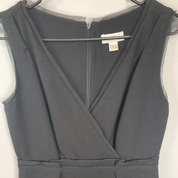 Ann Taylor LOFT Classic Sleeveless Black Dress - Picture 2 of 8